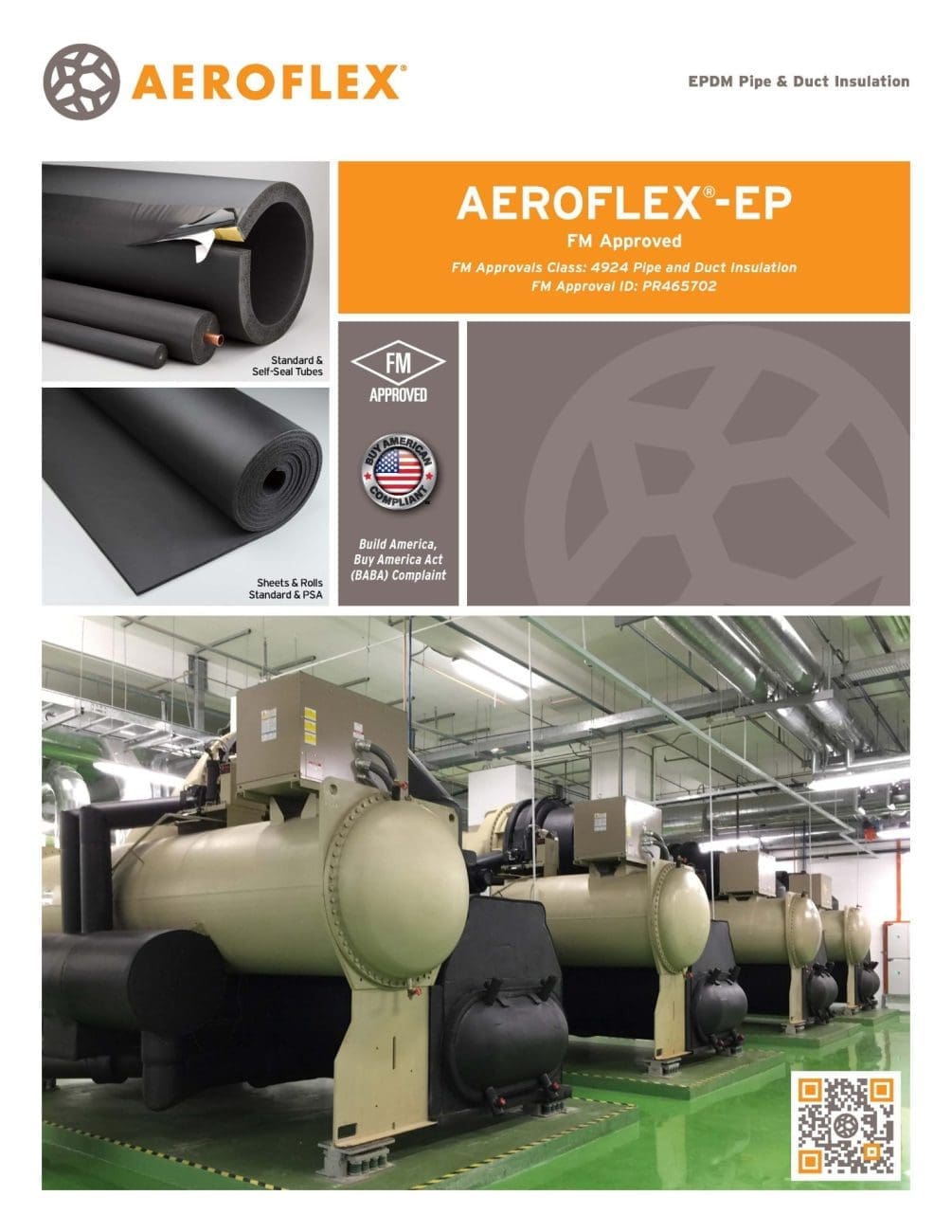 AEROFLEX®-EP FM Approved