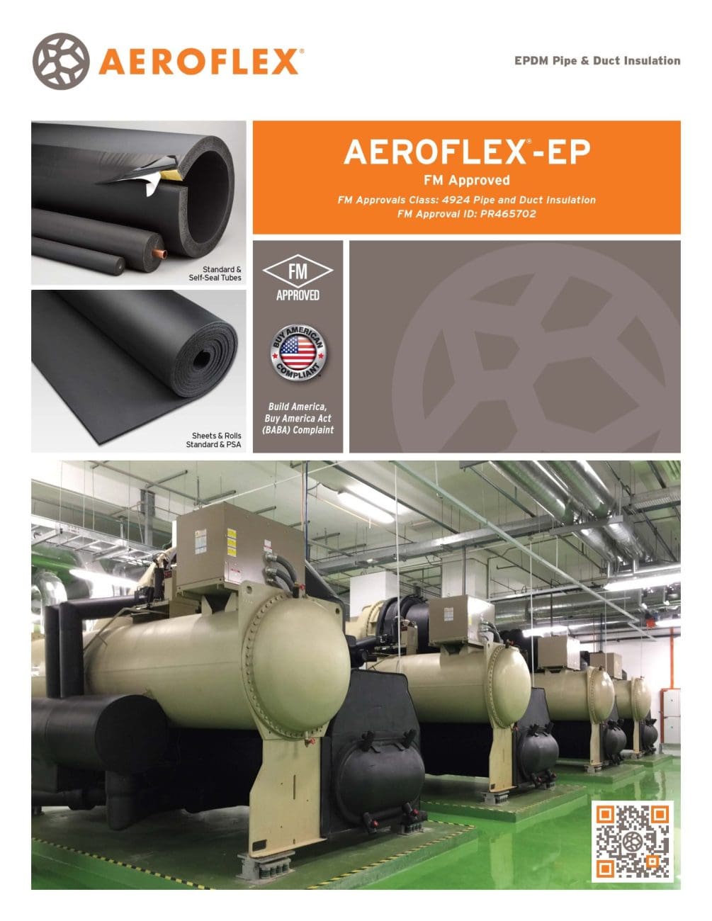 AEROFLEX®-EP FM Approved