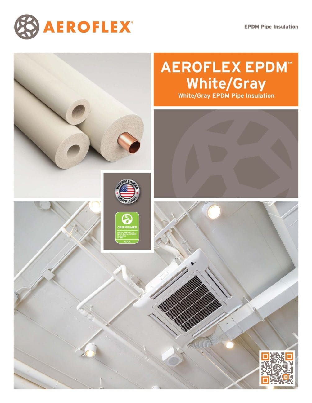 AEROFLEX EPDM™ White/Gray Self-Seal
